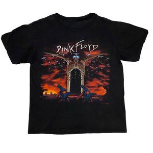 Vintage Pink Floyd The Wall concert tour shirt Rock Tour Hammer 1997